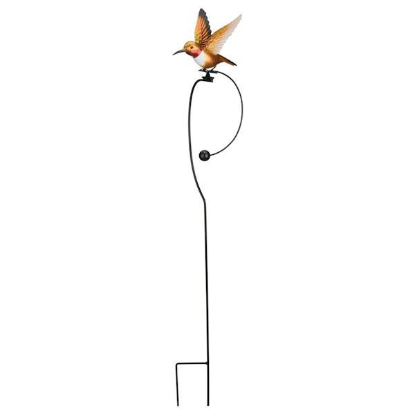 42.75" Rufous Rocker Hummingbird Stake 2