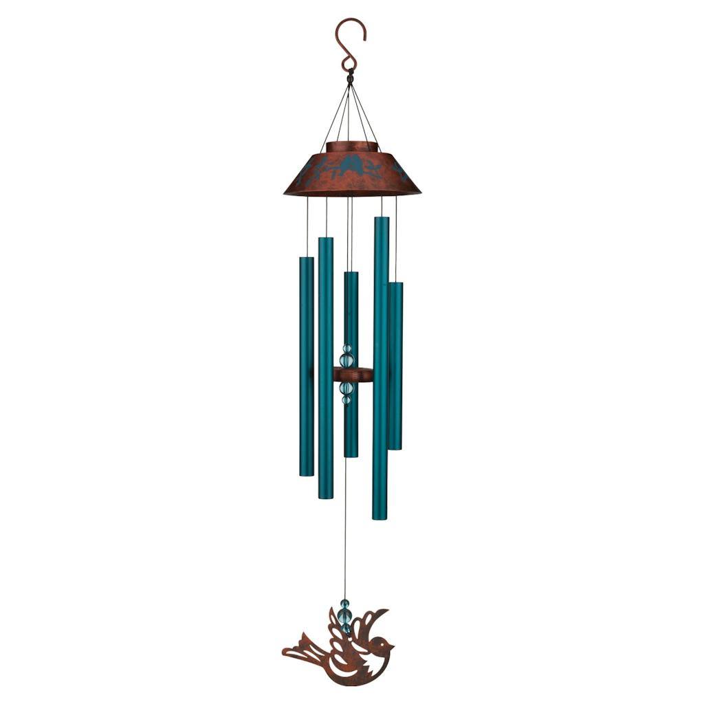 32.5" Aluminum/Steel/Acrylic Bird Chime 1