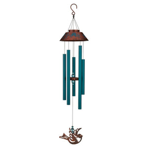 32.5" Aluminum/Steel/Acrylic Bird Chime 1