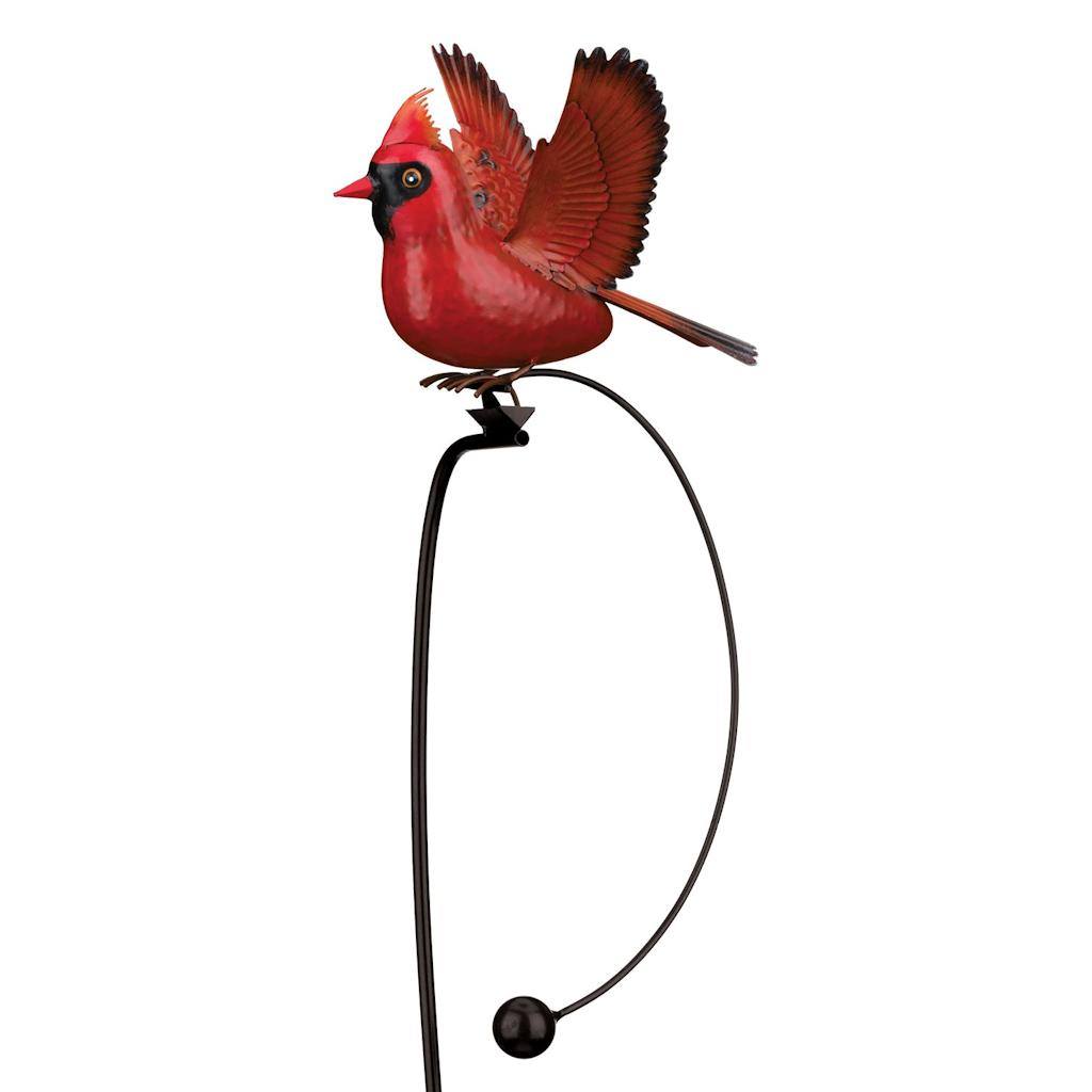 42" Cardinal Rocker Bird Stake 1