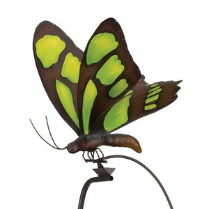 42.5" Malachite Rocker Butterfly Stake 2