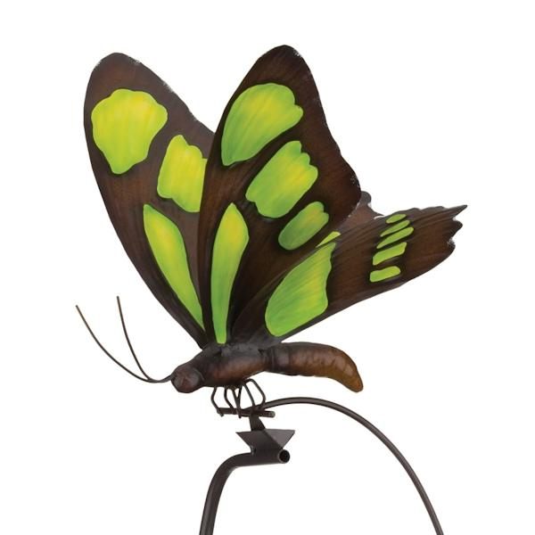 42.5" Malachite Rocker Butterfly Stake 2