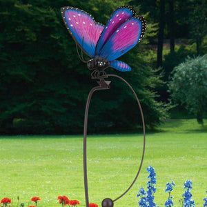 42.5" Papillon Rocker Butterfly Stake 4