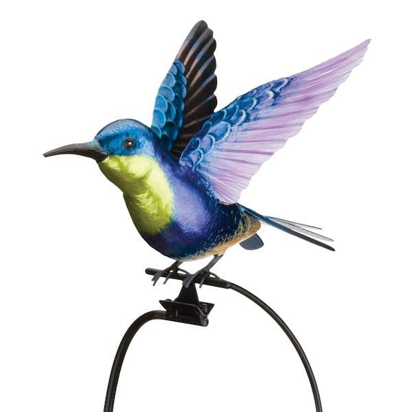 42" Woodnymph Rocker Hummingbird Stake 2