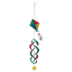 37" Rainbow Kite Hanging Wind Spinner 2