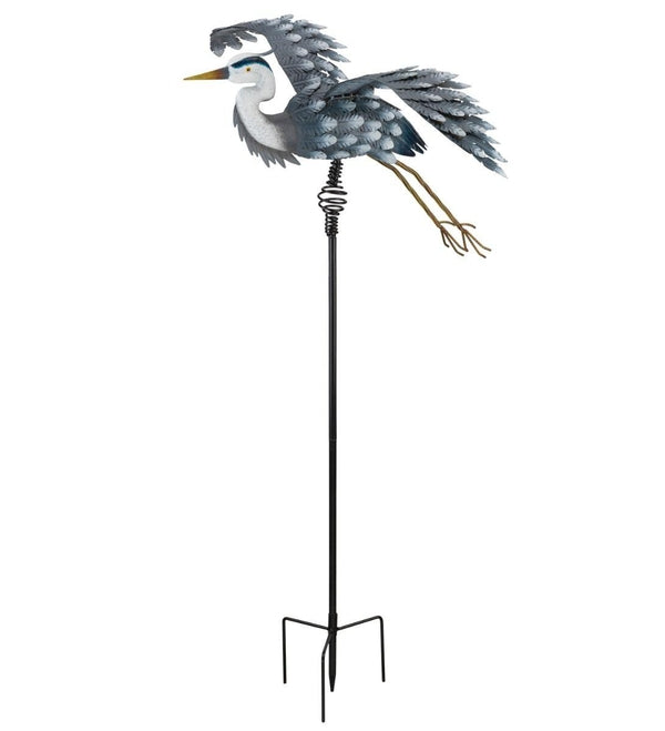 30" Bouncie Heron Bird Stake 2