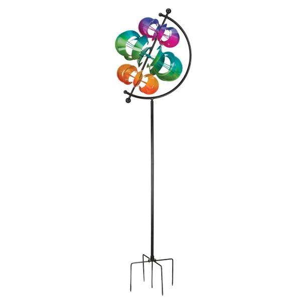 19" Multi-Color Vertical Wind Spinner 2