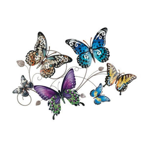 39" Multi-Color Butterflies Wall Decor 1