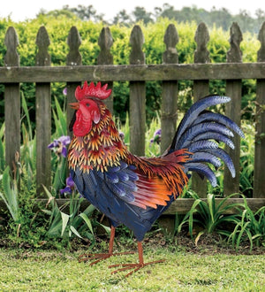 20.75" Arroyo Rooster Decor 2