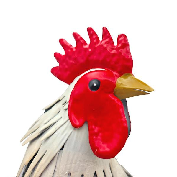 14" Murray Rooster Preening Decor 2