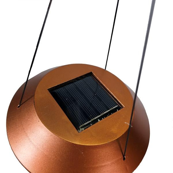 27.75" Green Hummingbird Solar Garden Mobile 3