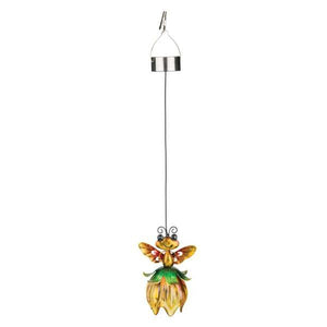 18" Yellow Bee Solar Mini Lantern 2
