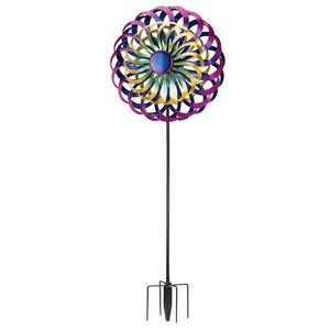 85" Multi-Color Hypno Wind Spinner 2