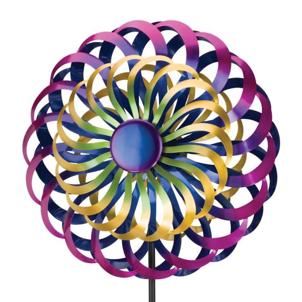 85" Multi-Color Hypno Wind Spinner 1