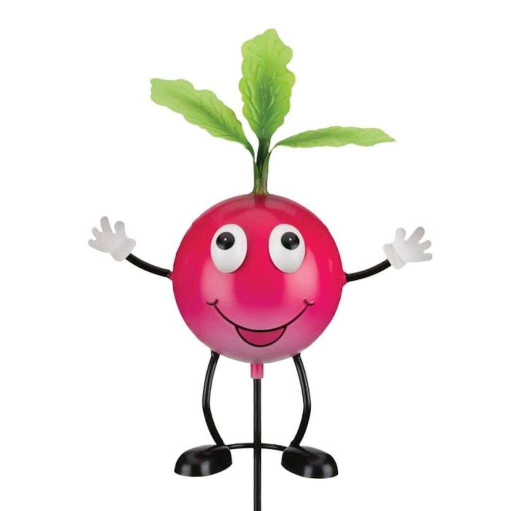 18" Radish Red Veggie Stake 1
