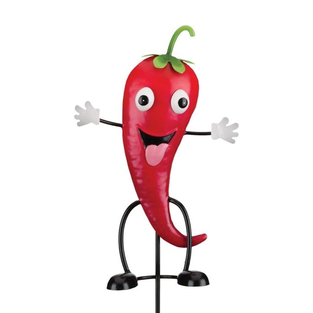 19.25" Red Pepper Veggie Stake 1