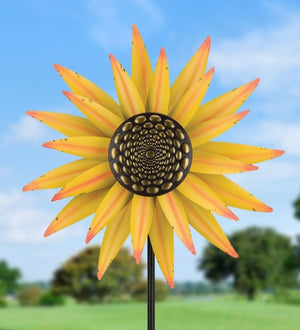 26" Sunflower Wind Spinner 3