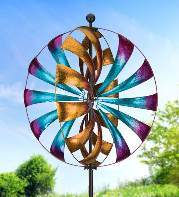 84" Multicolor Orb Wind Spinner 3