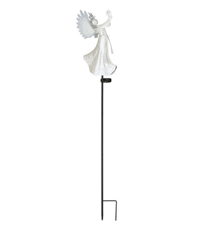 48.5" White  Angel Star Burst Solar Stake 2