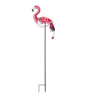 46.5" Flamingo Ball Rocker Stake 2
