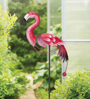 46.5" Flamingo Ball Rocker Stake 3