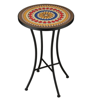 21" Mosaic Bohemia Plant Stand 2