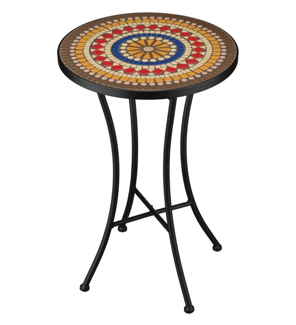 21" Mosaic Bohemia Plant Stand 2