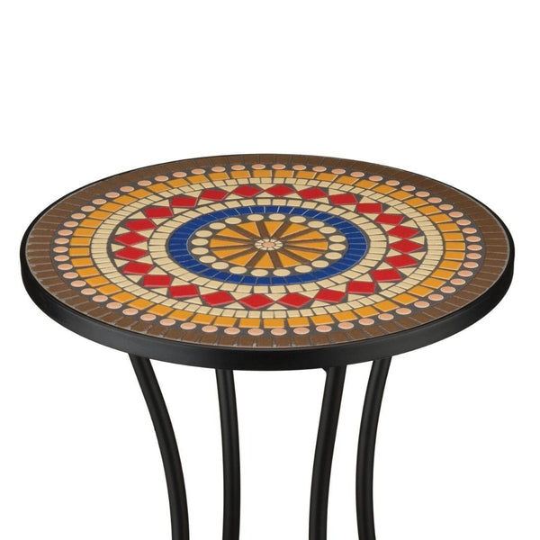 21" Mosaic Bohemia Plant Stand 1