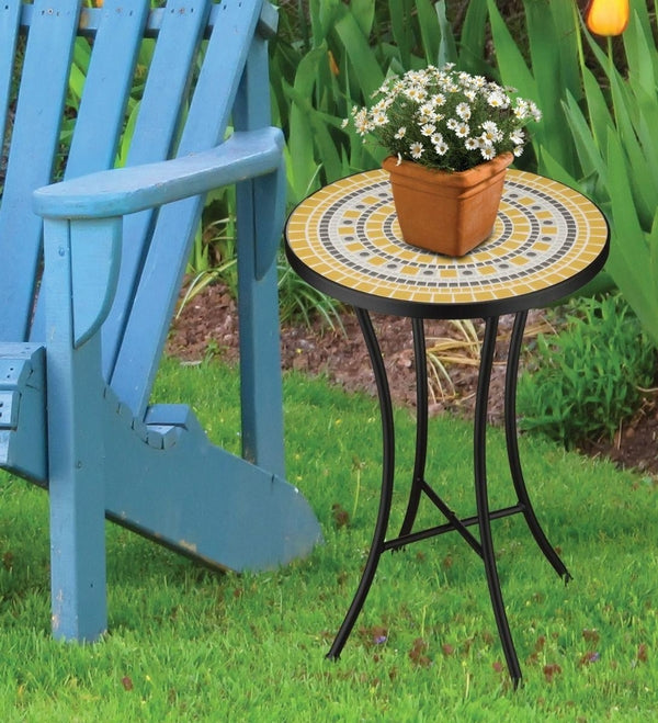 21" Mosaic Burst Plant Stand 3