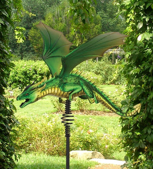 46" Green Dragon Bouncie Stake 3