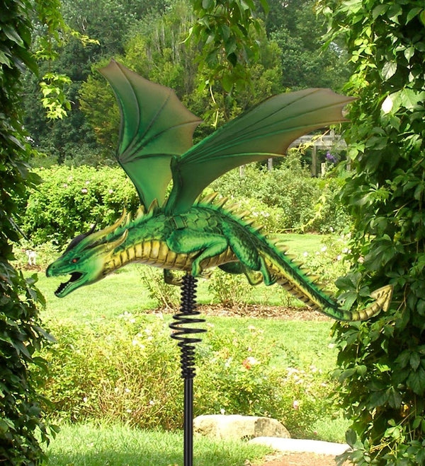 46" Green Dragon Bouncie Stake 3