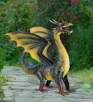 30" Green Dragon Decor 2