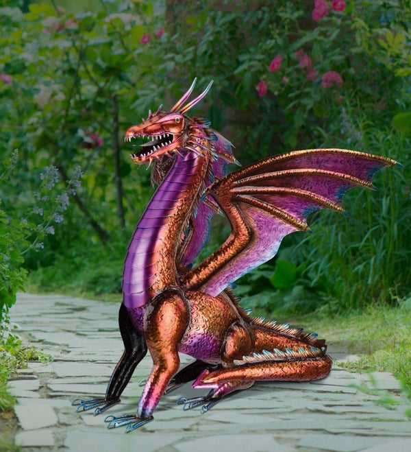 30" Red Dragon Decor 2