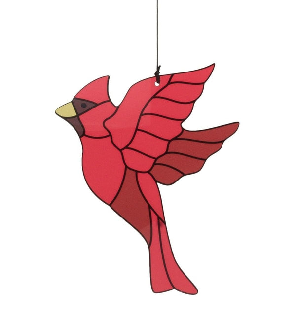 32" Floral Bird Cardinal Chime 2
