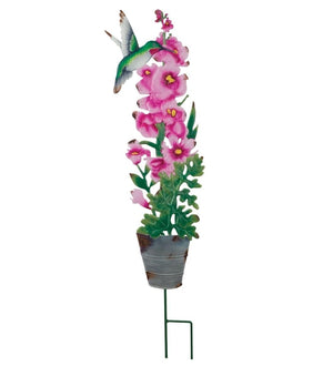 32" Colorful Planter Flower Stake 2