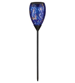 19.75" Murano Indigo Solar Stake 2