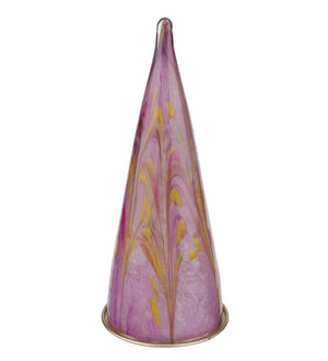 13" LED Purple Murano Angel Decor 2