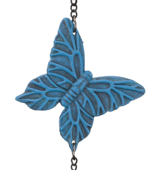 2.5" Steel/Acrylic Butterfly Wind Bell 2