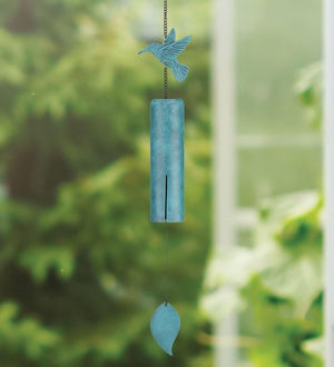 2.5" Steel/Acrylic Hummingbird Wind Bell 3
