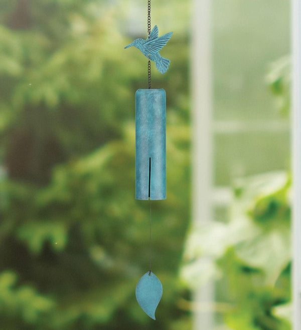 2.5" Steel/Acrylic Hummingbird Wind Bell 3