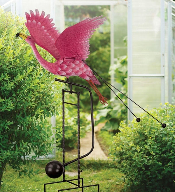 52.75" Rocker Flamingo Stake 3
