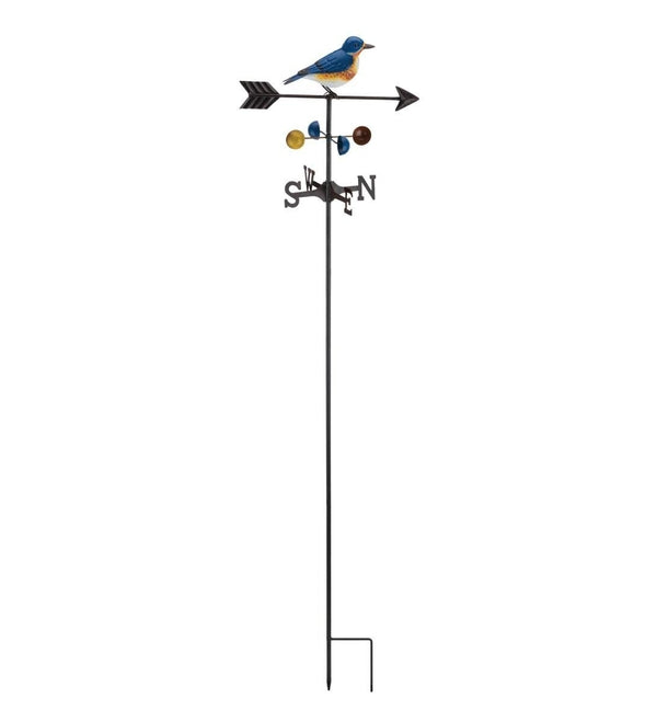 59.5" Weathervane Blue Bird Garden Stake 2