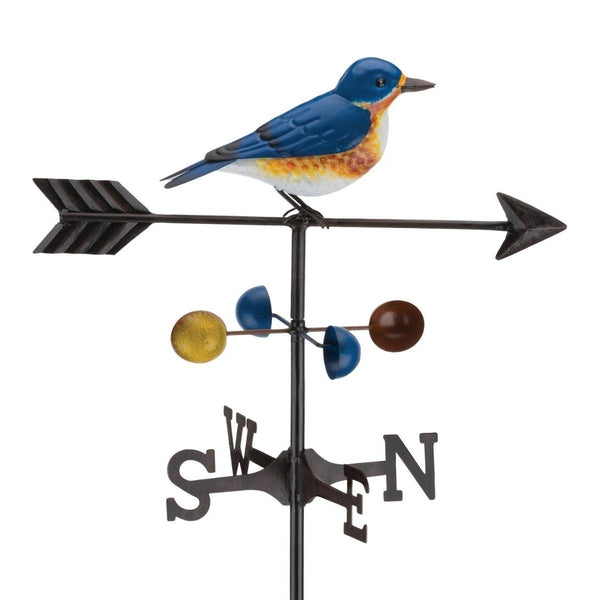 59.5" Weathervane Blue Bird Garden Stake 1