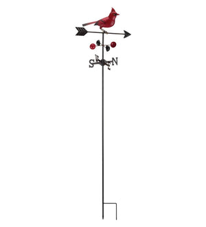 59.5" Weathervane Cardinal Garden Stake 2