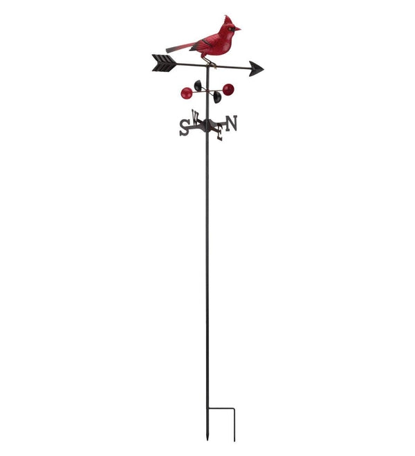 59.5" Weathervane Cardinal Garden Stake 2