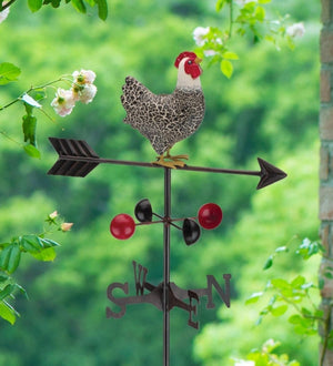 59.5" Weathervane Murray Rooster Garden Stake 3
