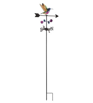 59.5" Weathervane Purple Coronet Garden Stake 2