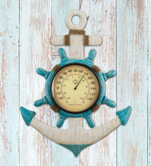 18" Thermometer Anchor Wall Decor 2