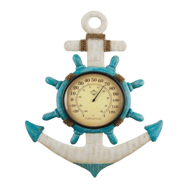 18" Thermometer Anchor Wall Decor 1