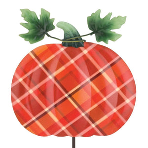 5" Orange Pumpkin Regal Art & Gift Fall Pick 1